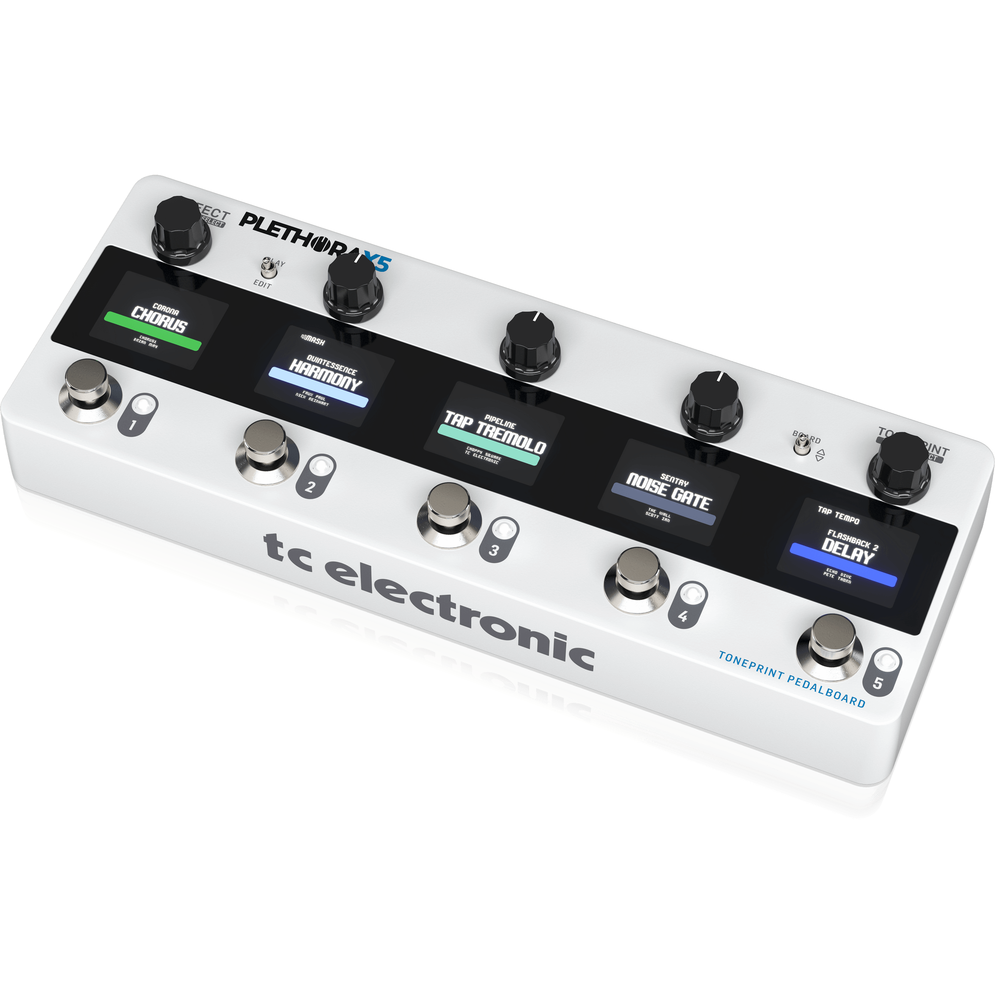 TC Electronic Plethora X5 TonePrint Multi-FX Pedalboard | Music Works