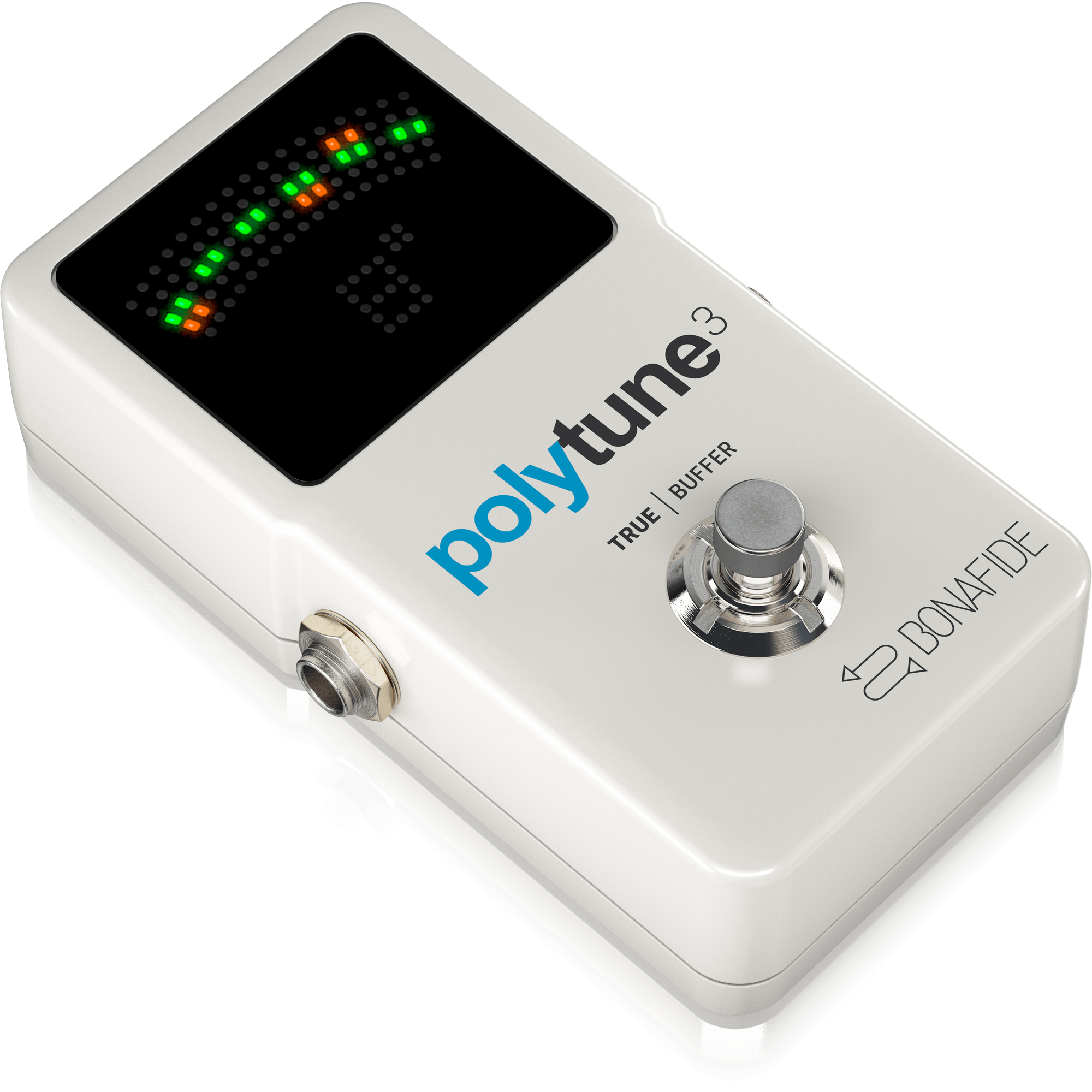 TC Electronic PolyTune 3 Polyphonic LED Guitar Tuner Pedal with