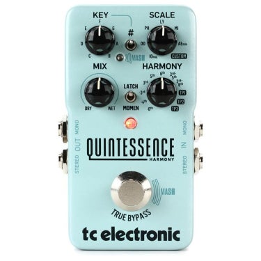 TC Electronic Quintessence Harmony Dual-Voiced Harmonizer Guitar Effects Pedal