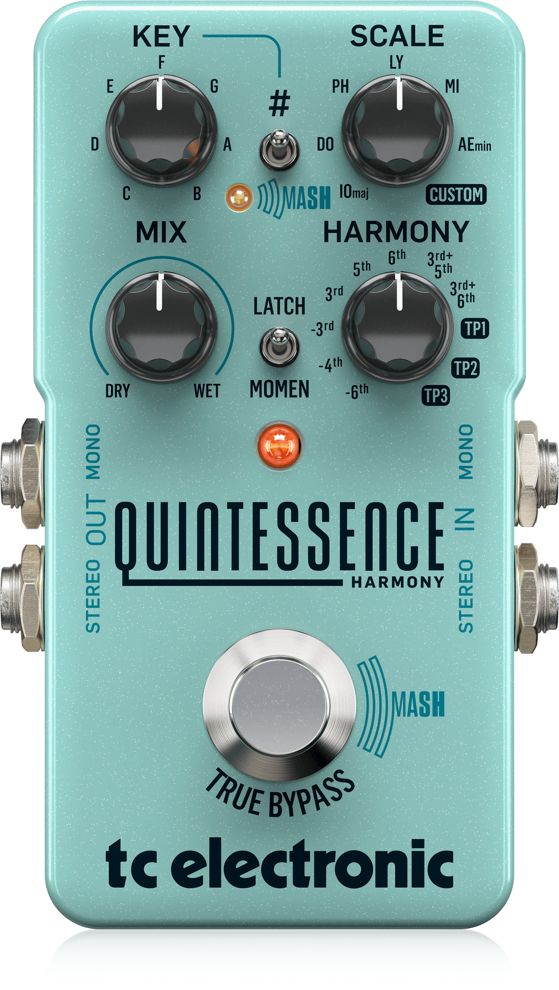 ギター TC ELECTRONIC Quintessence Harmonizer TC Electronic Quintessence Harmony Dual-Voiced Harmonizer Guitar