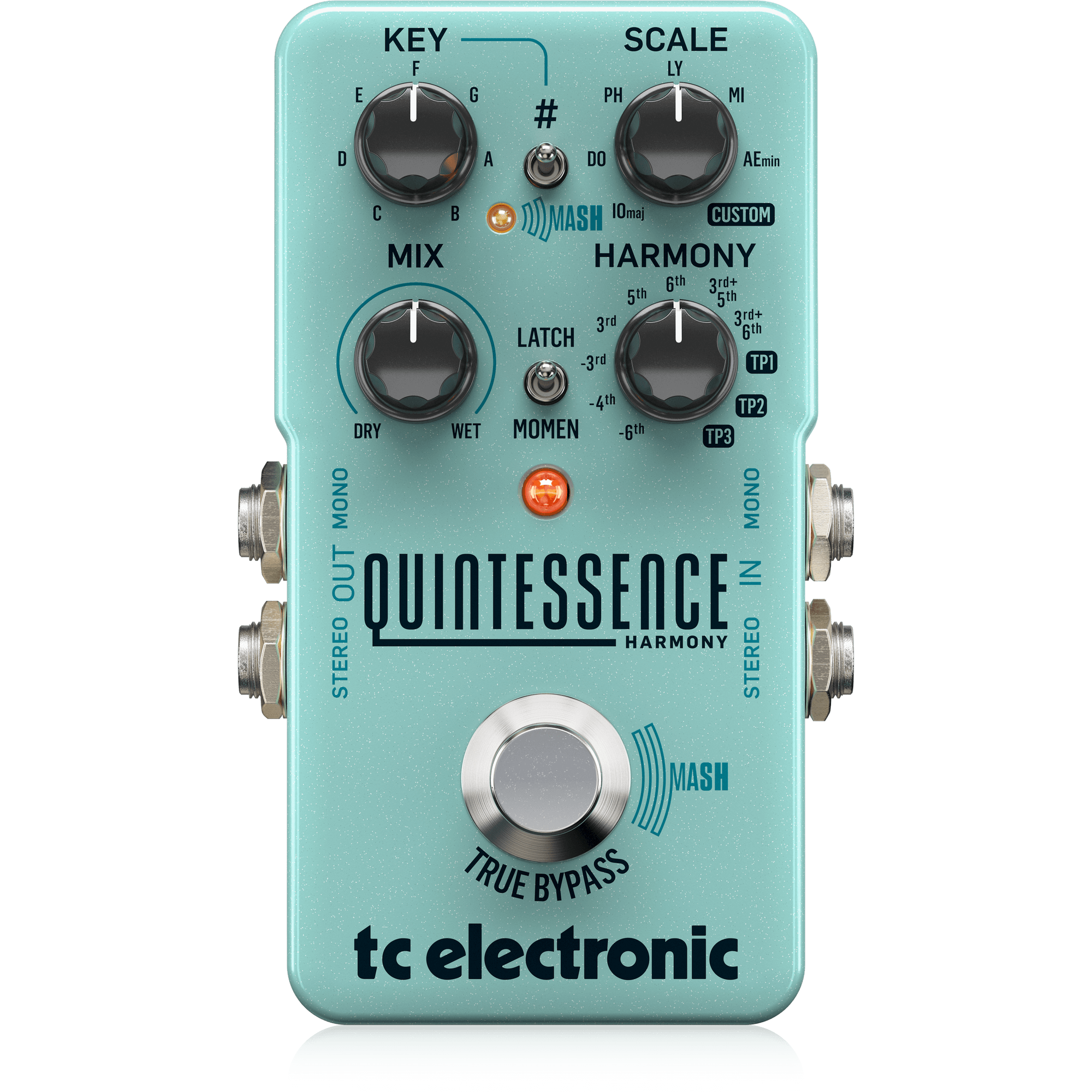 TC Electronic Quintessence Harmony Dual-Voiced Harmonizer Guitar