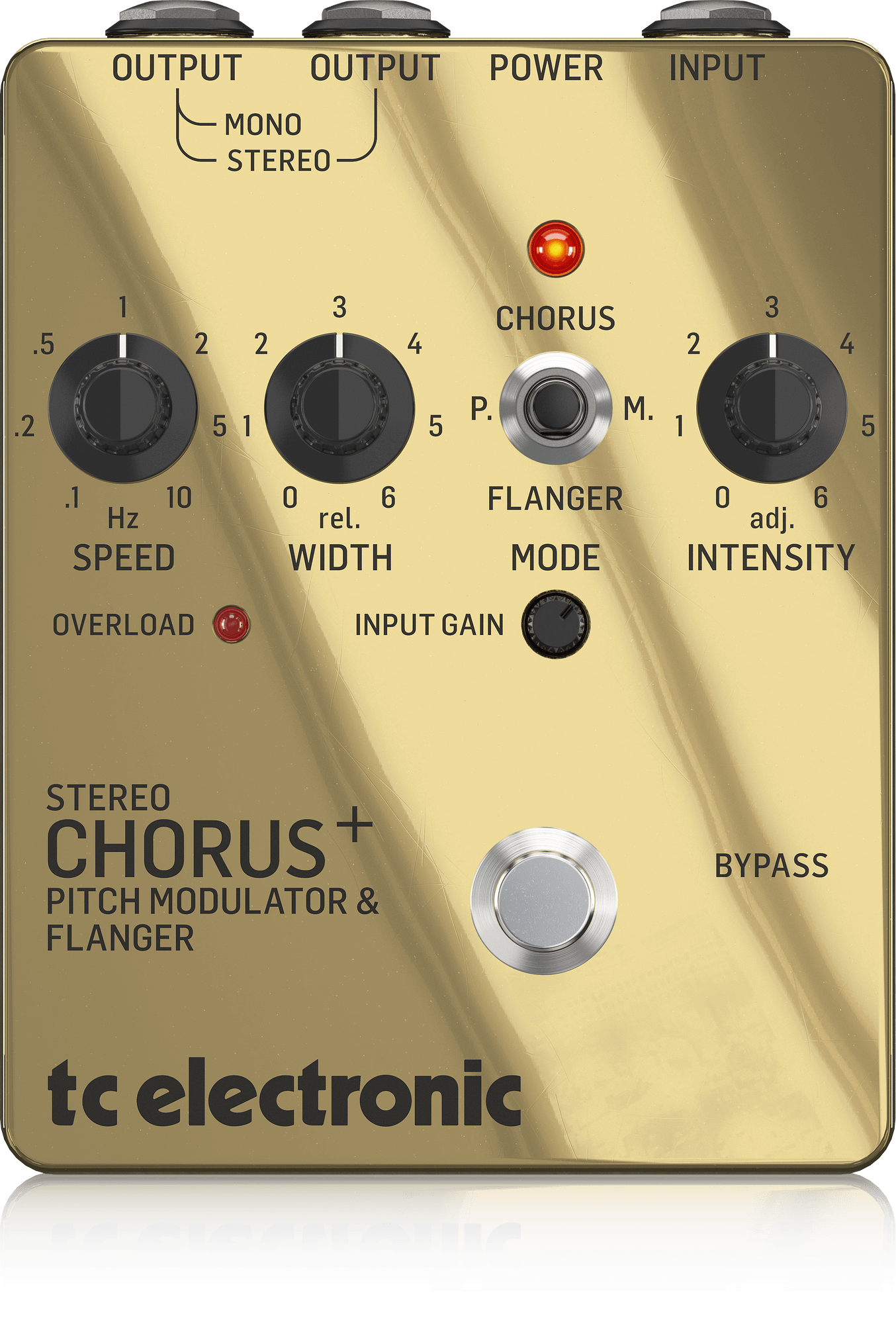 TC Electronic Special Edition SCF Gold Stereo Chorus Flanger Pedal