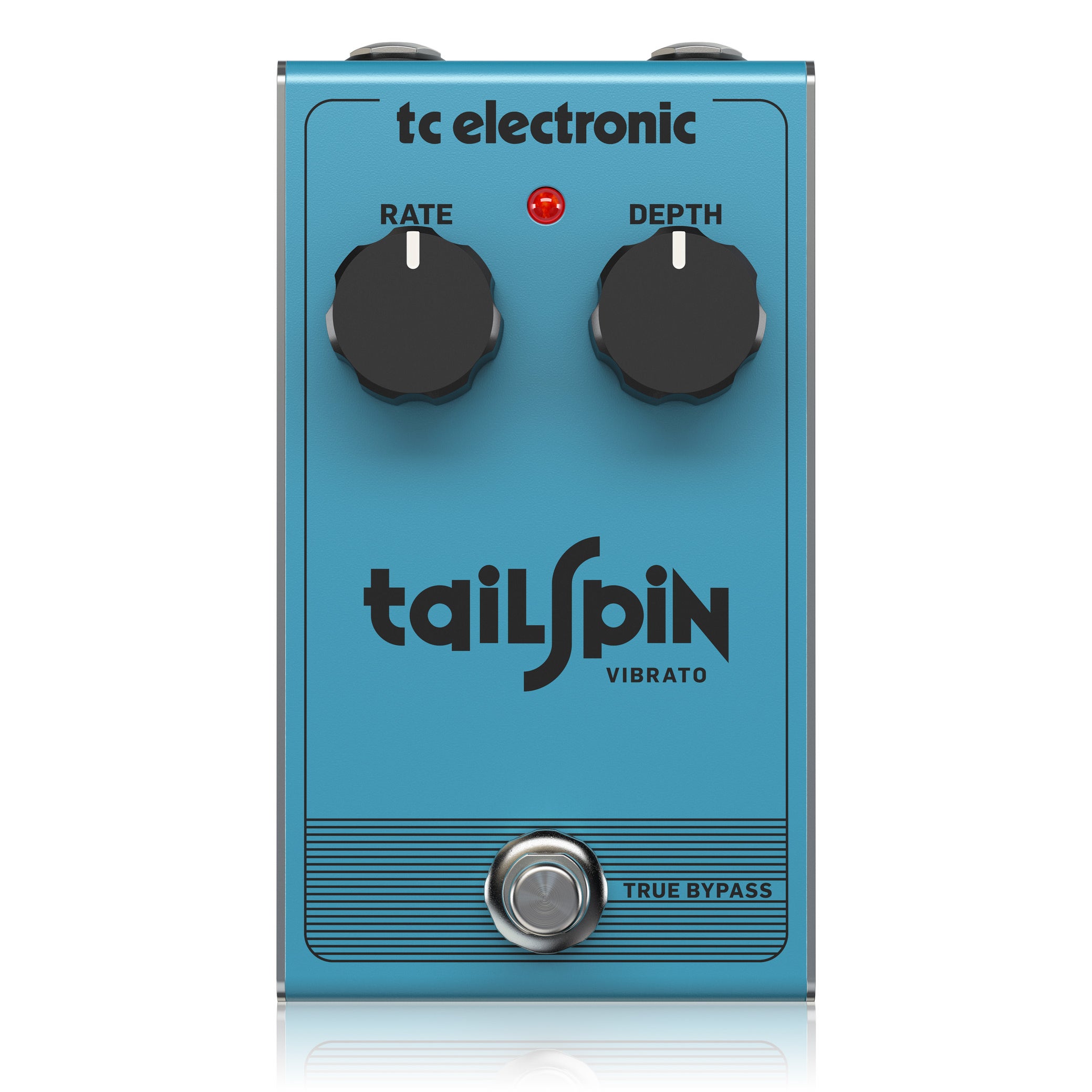 TC Electronic Tailspin Vibrato Pedal with True Bypass Switching and 9V Battery/9VDC Power Supply Operation