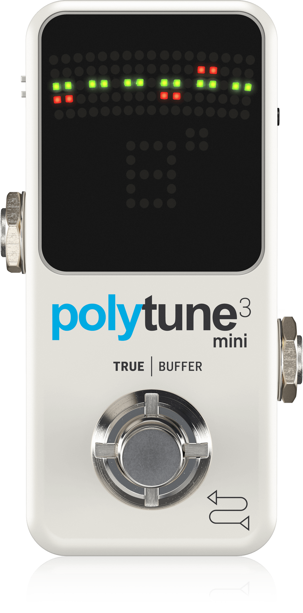 TC Electronic PolyTune 3 Polyphonic LED Guitar Tuner Pedal with