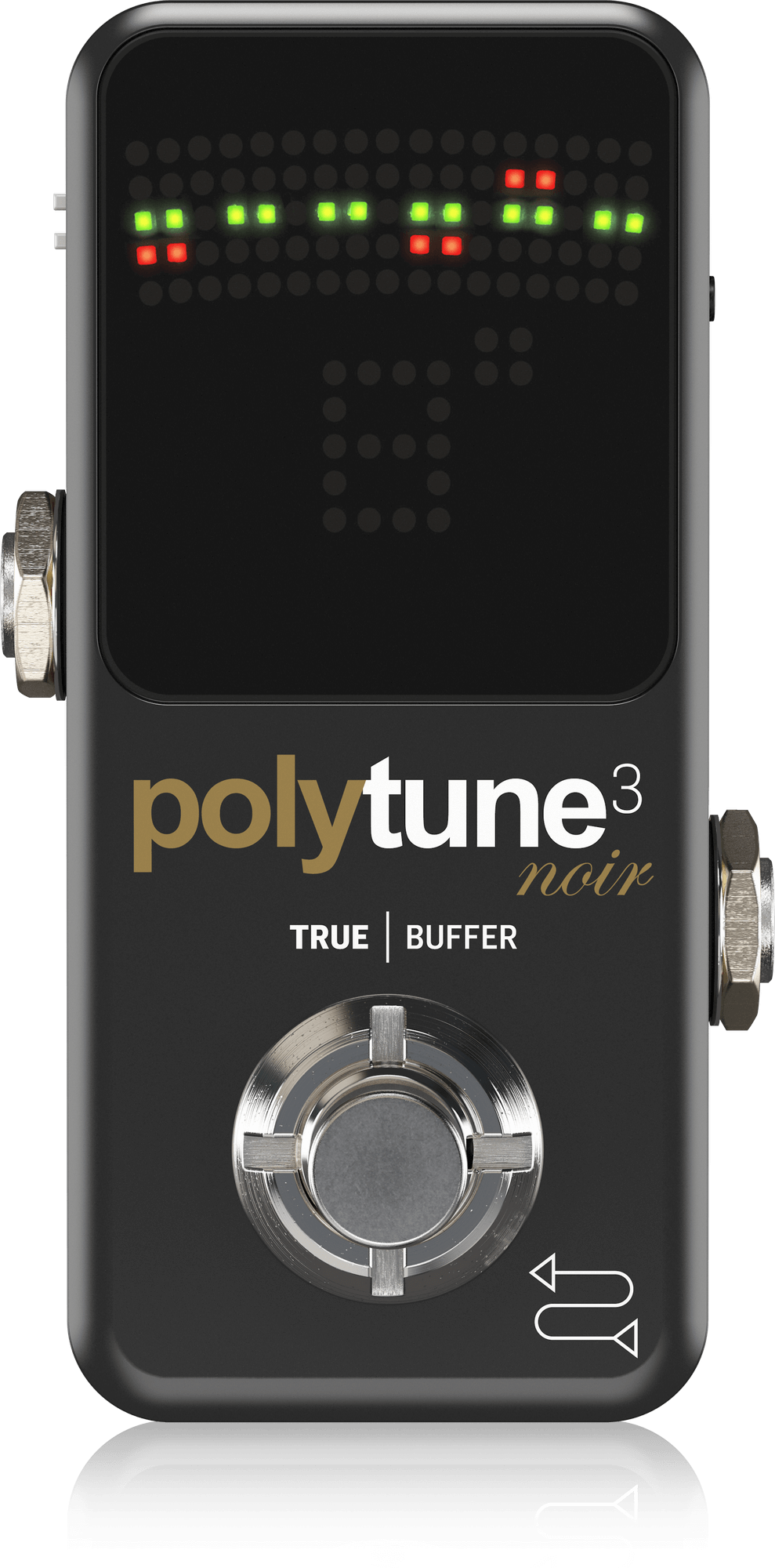 TC Electronic PolyTune 3 Noir Mini Polyphonic Tuning Pedal | Music