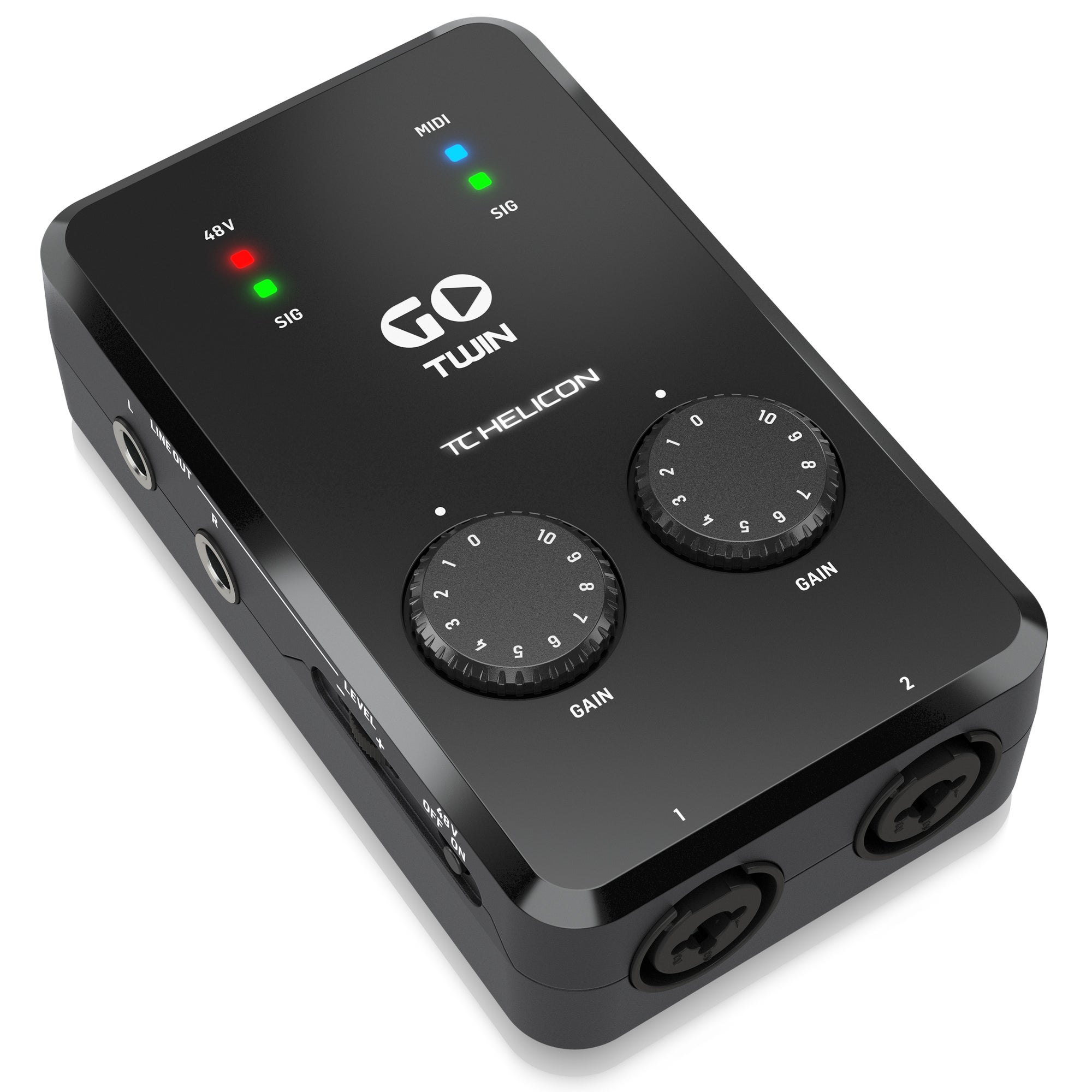 GO SOLO TC HELICON モバイルオーディオMIDIインターフェイス TC Helicon GO SOLO | モバイルオーディオ/MIDIインターフェース