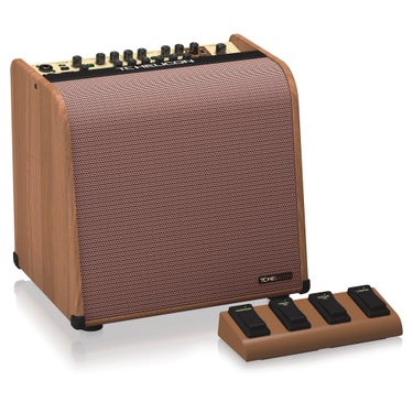 TC-Helicon Harmony V100 100-watt 2-channel Acoustic Amplifier with 10-inch Tannoy Dual-concentric Speaker and Footswitch