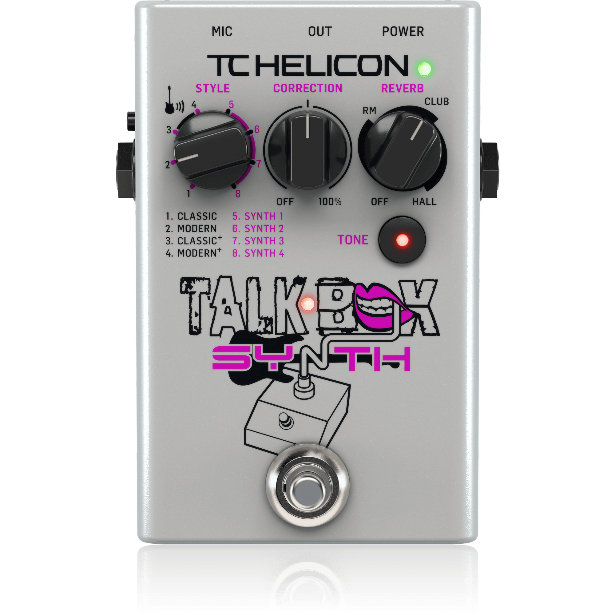SIR TONE miraculous box 200-250C エフェクター TC Helicon Talkbox Synth Guitar and Vocal Effect Pedal | Music Works