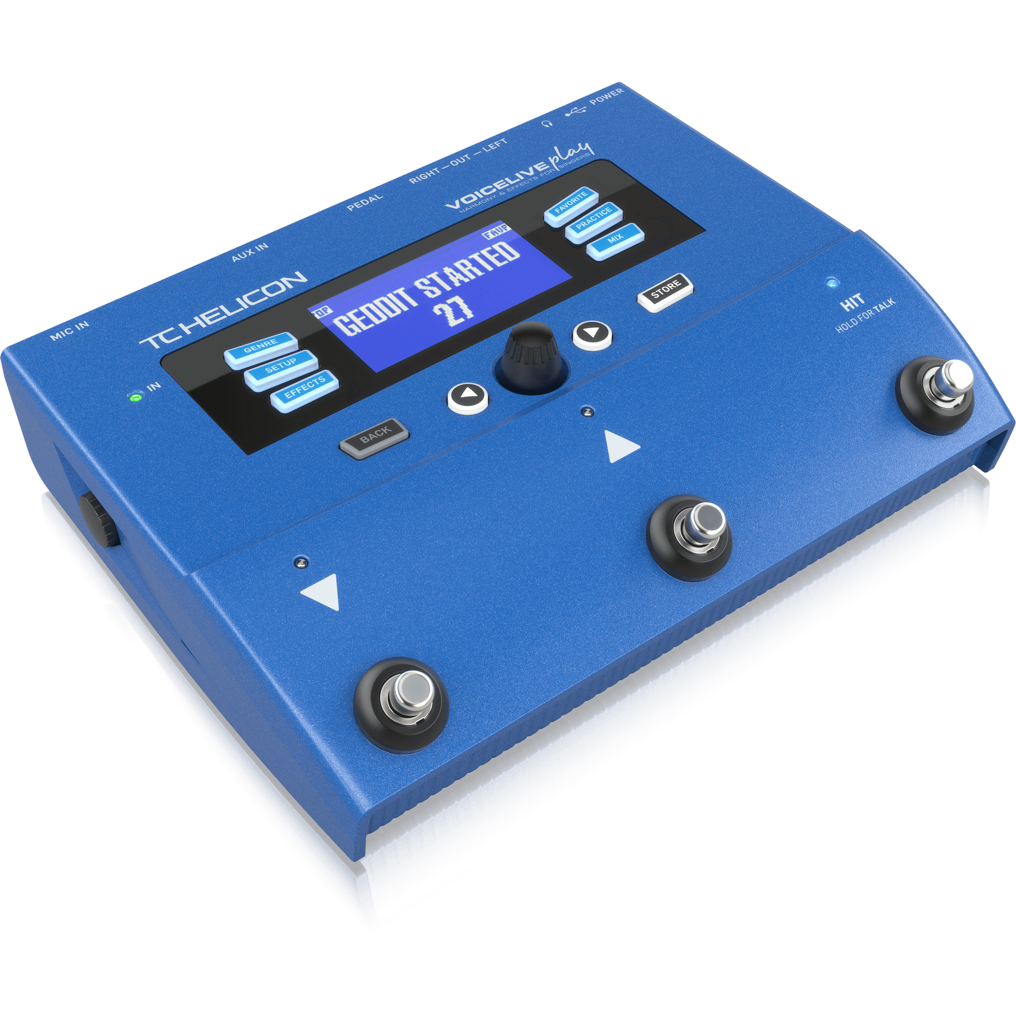 TC-Helicon VoiceLive Play Vocal Harmony and Effects Pedal | Music