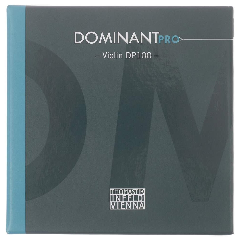Corde Violon Thomastik Dominant Pro E1 Acier Platine - Pour Professionnels, Son Puissant Et équilibré | Épaisseur 0,268 Mm