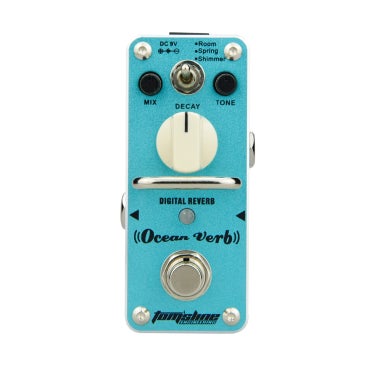 Tomsline Engineering OV3 Ocean Verb Reverb Mini Guitar Effects Pedal