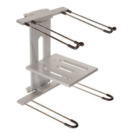 Ultimate Support JSLPT400 Double Tier Laptop Stand - Silver