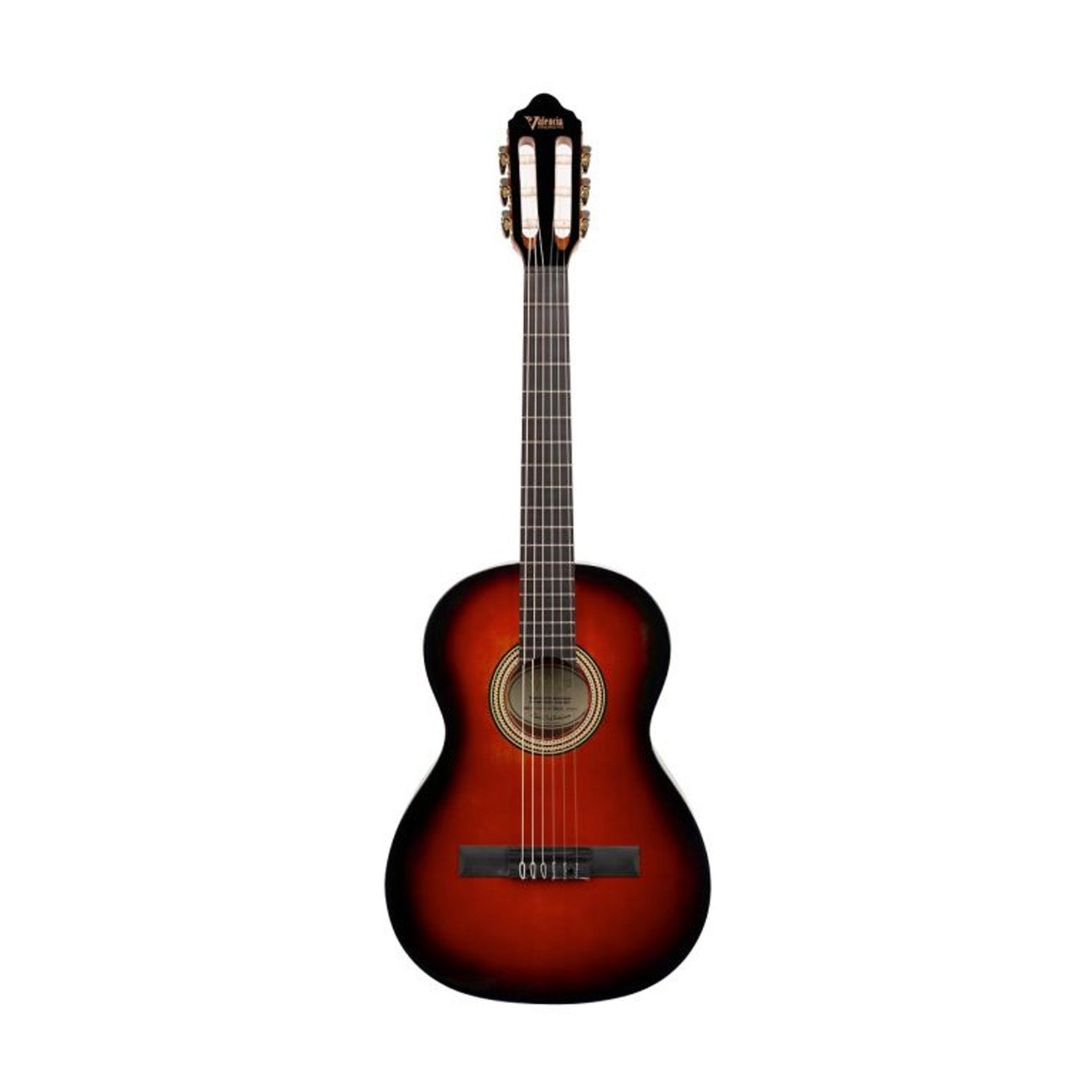 Valencia Vc263h Csb 3 4 Size Hybrid Classical Guitar Thin neck