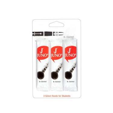 Vandoren JCR0125 JUNO Bb Clarinet Reeds 2.5 Strength - 3 PACK