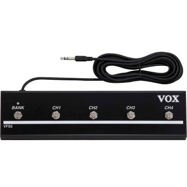 Vox VFS5 5 Button Footswitch for Vox VT+, VT, VX, AV and VTX Guitar Amplifiers