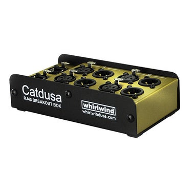 Whirlwind Catdusa Cat5 Connectable 4-channel Analog Snake Box