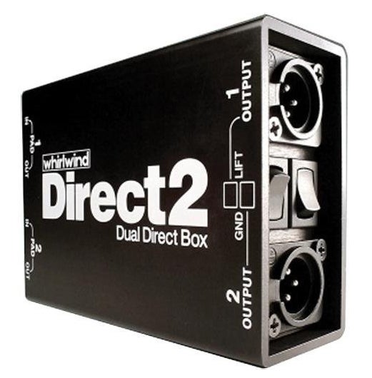 Whirlwind DIRECT2 DI Box with TRHLM Transformer, 2 Channel | Music