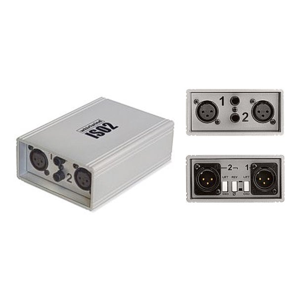 Whirlwind ISO-2 Dual Line Level Isolator and Balancer | Music Works