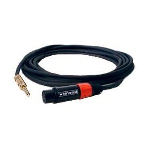 Whirlwind STF10 Balanced Cable 10ft, 1/4 TRS Male to XLR Female