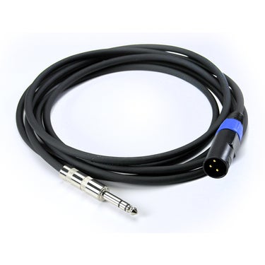 Whirlwind STM10 Balanced Cable 10ft, 1/4 TRS Male to XLR Male