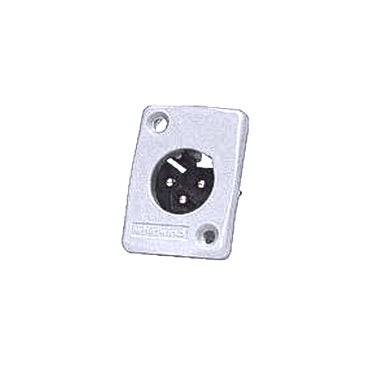 Whirlwind WC3MQWH - Male XLR Panel Mount White