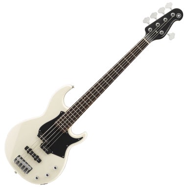 Yamaha BB235 VW 5 String Electric BB Bass Guitar, Vintage White