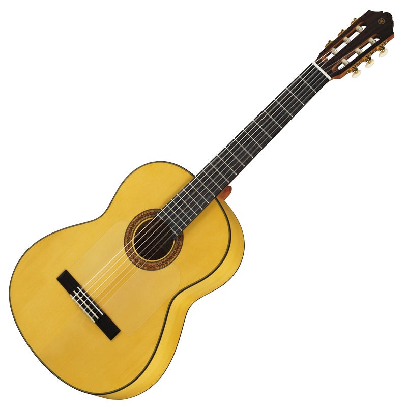 Yamaha CG182SF Classical Flamenco Guitar Spruce Solid-Top, Nylon String Natural Gloss Finish