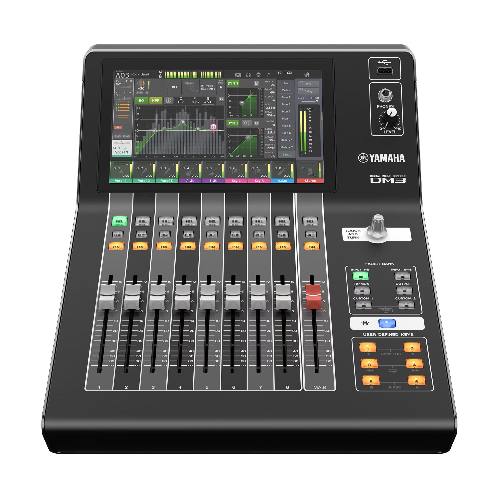 Yamaha DM3-D 22-channel Digital Mixer with Dante | Music Works