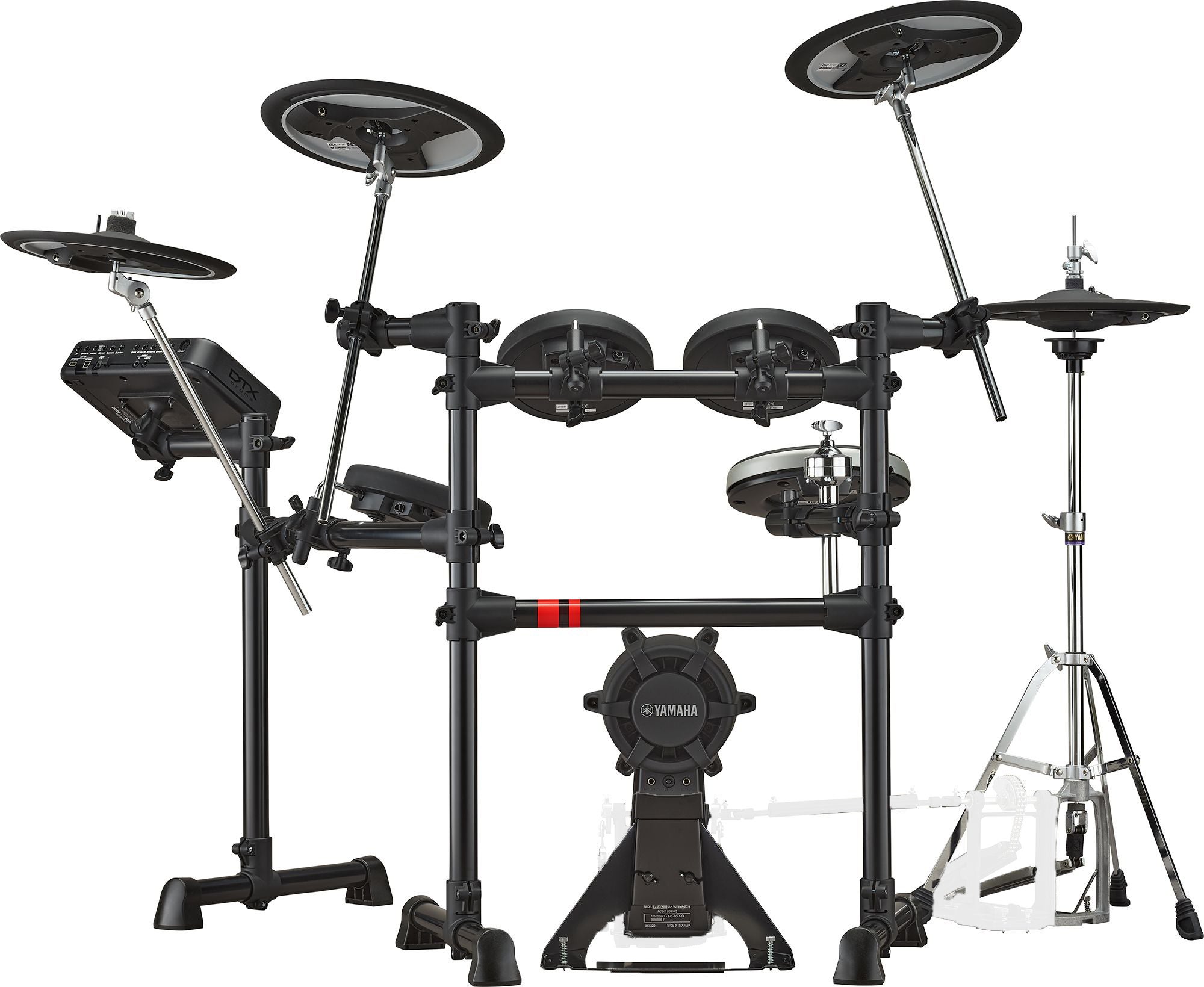 Yamaha DTX6K3-X 5-piece Electronic Drum Set with Silicone Pads, 4