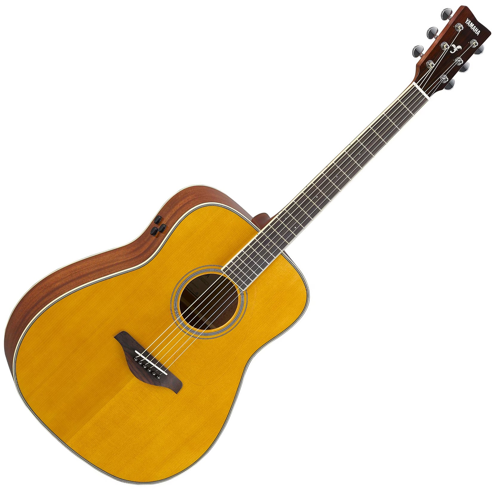 Yamaha FG-TA TransAcoustic Acoustic-Electric Guitar - Vintage Tint