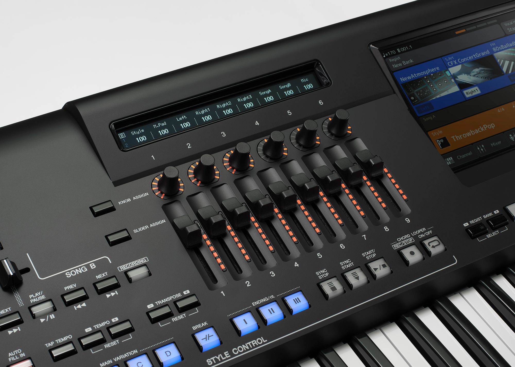 Yamaha Genos2 76-key Arranger Workstation with Yamaha GNS Yamaha Genos2 76-key Arranger Workstation with Yamaha GNS