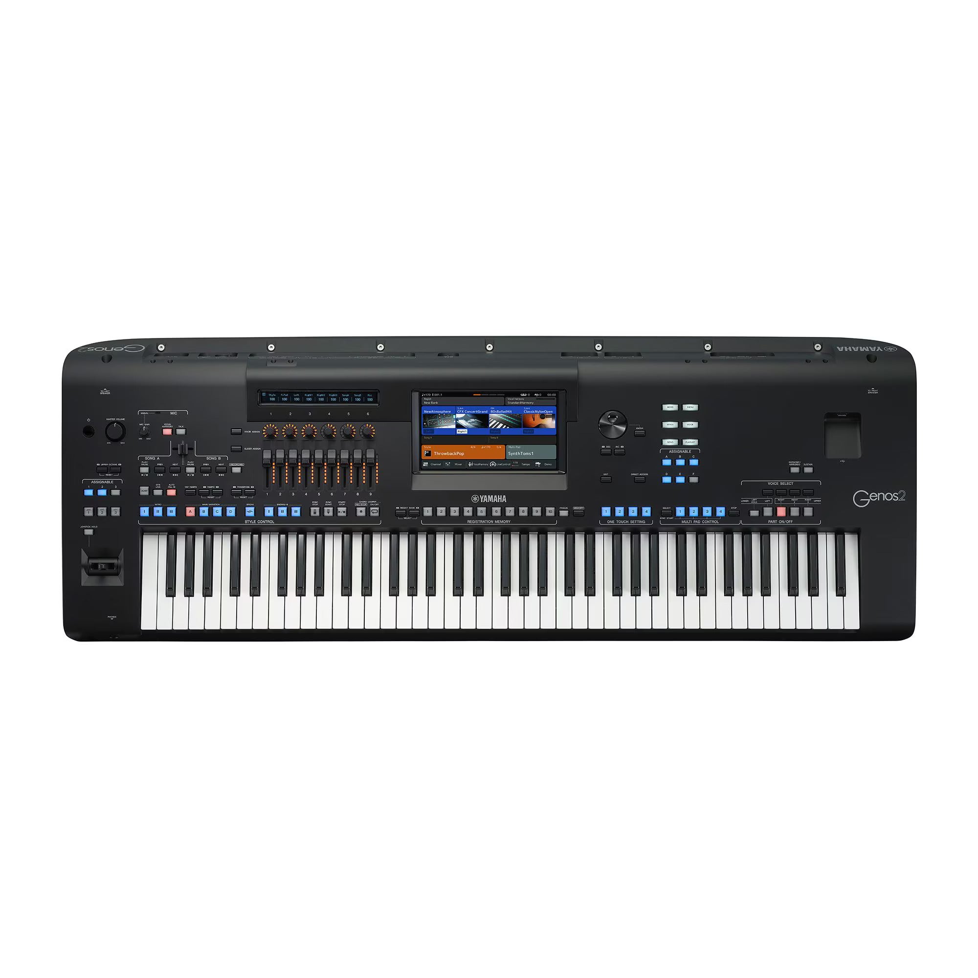 Yamaha Genos2 76-key Arranger Workstation with Yamaha GNS Yamaha Genos2 76-key Arranger Workstation with Yamaha GNS