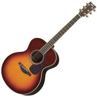 Yamaha LJ6 Medium Jumbo Body Acoustic-Electric Guitar - Brown Sunburst