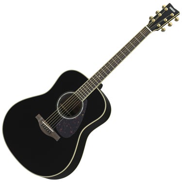 Yamaha LL6 ARE Original Jumbo Acoustic-Electric Guitar - Black