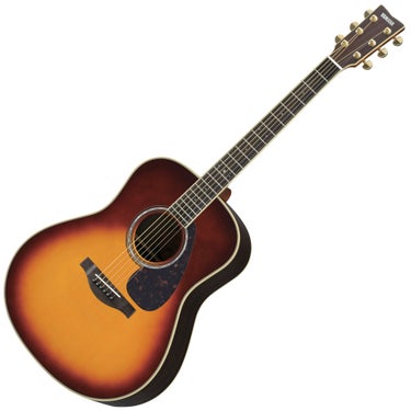 Yamaha LL6 ARE Original Jumbo Acoustic-Electric Guitar - Brown Sunburst