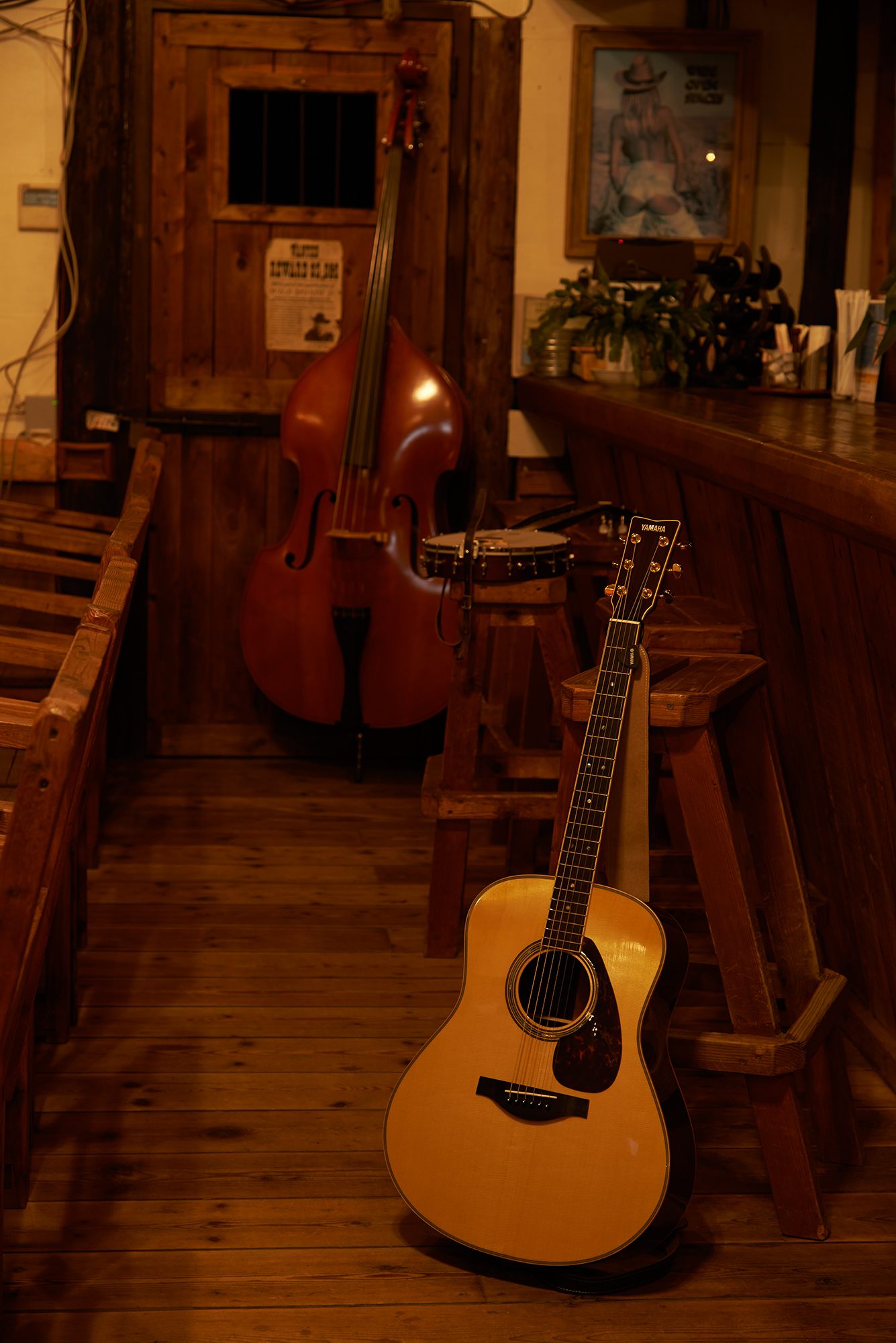 Yamaha LL6 ARE Original Jumbo Acoustic-Electric Guitar