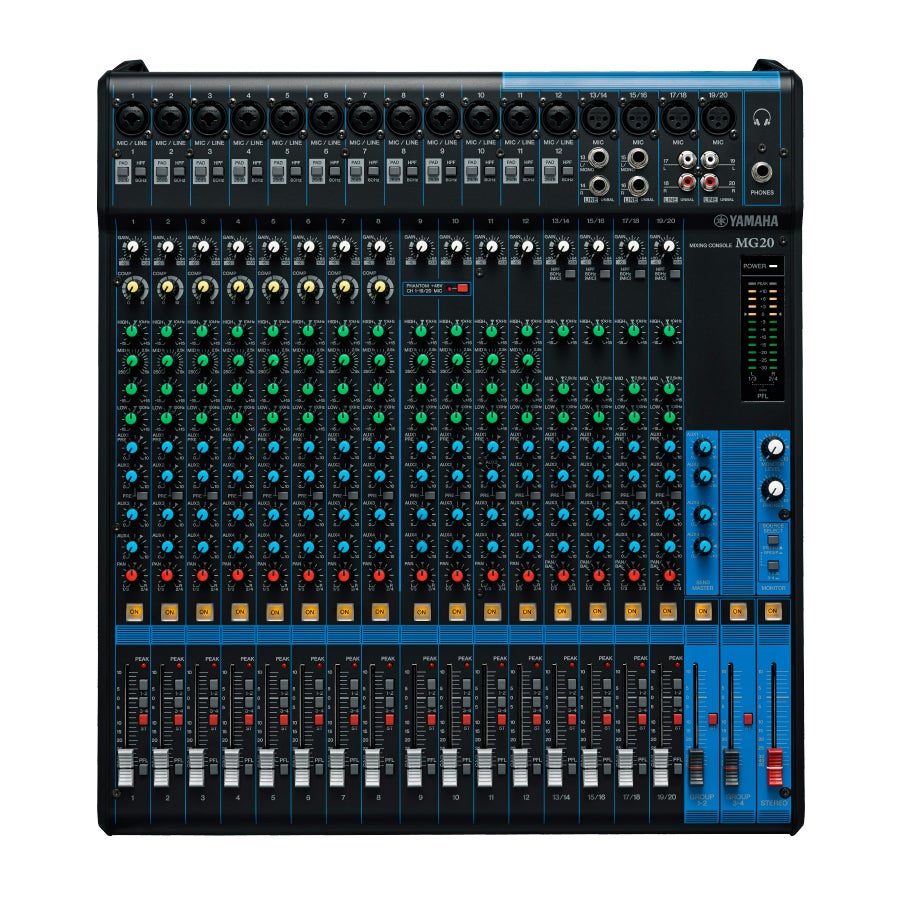ヤマハ　YAMAHA MG20XU Yamaha MG20XU 20-Channel Mixer with USB and FX
