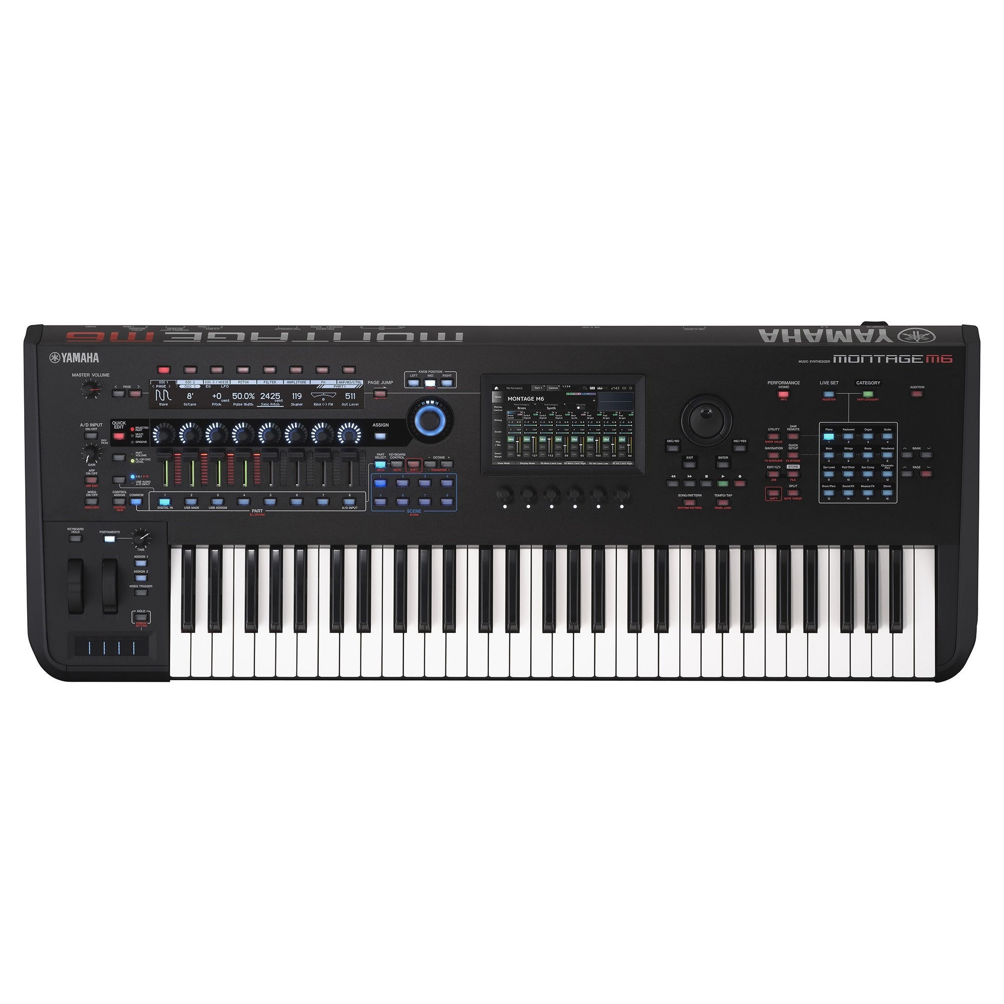Yamaha semi store weighted keyboard