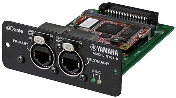 Dante-MY16-AUD2 Mini-YGDAIカード Yamaha - Dante-MY16-AUD2 | Dante