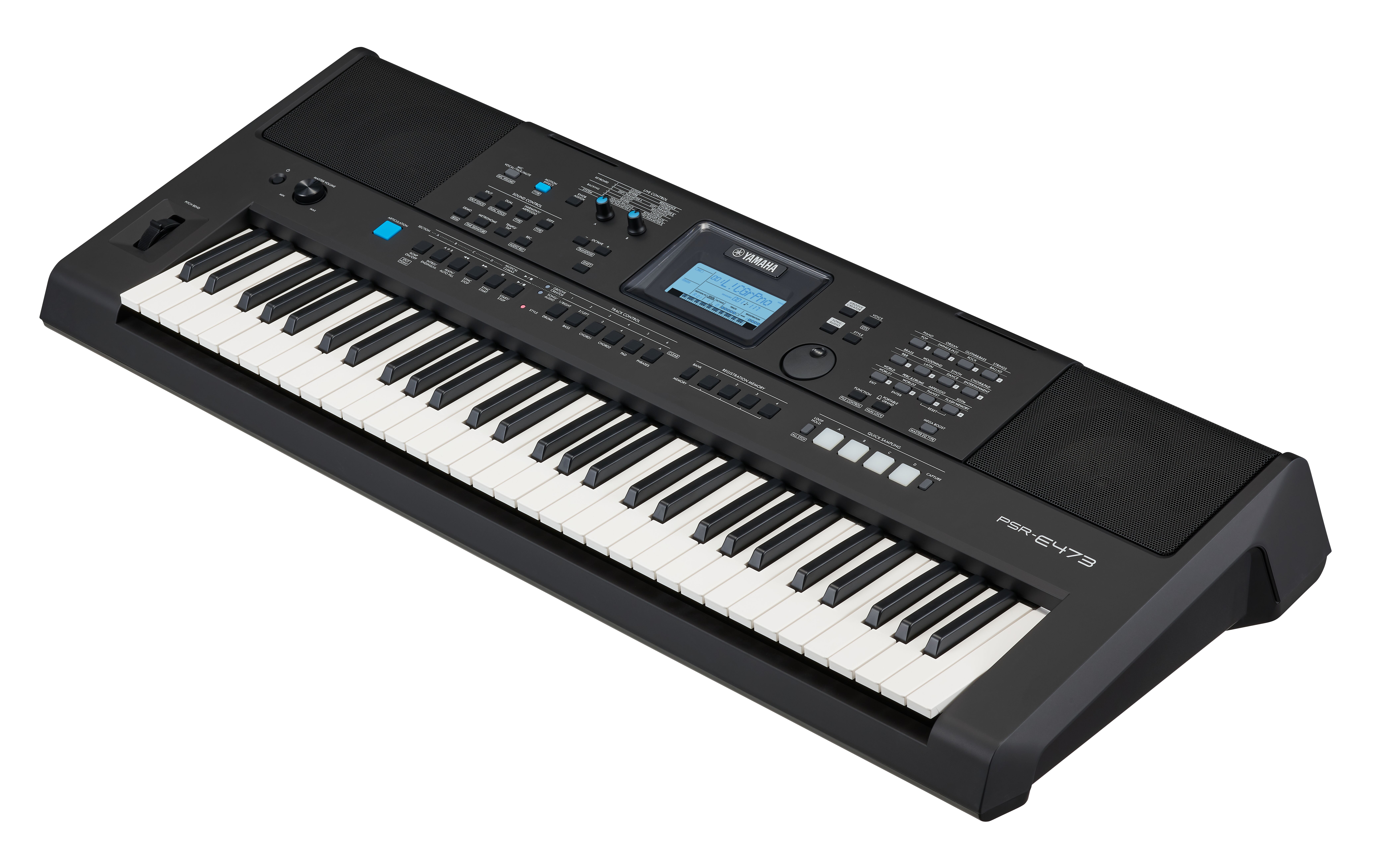 Yamaha PSR-E473 61-key Portable Arranger Keyboard | Music Works