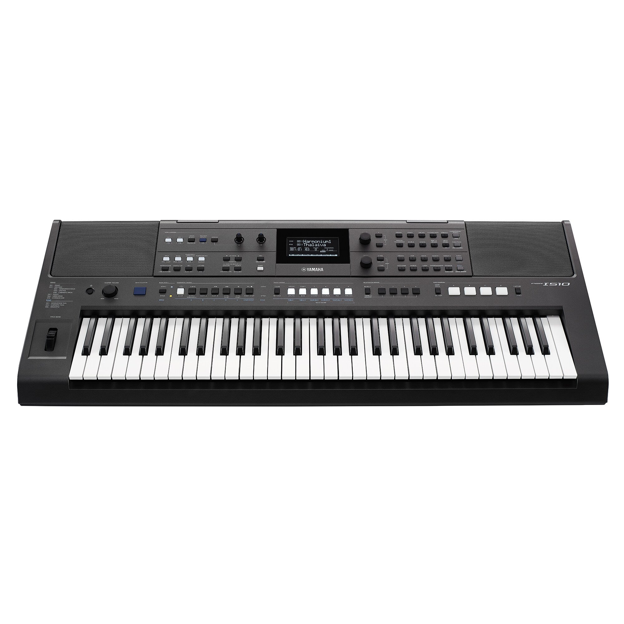 Yamaha PSR-I510 Indian Style 61-Key Portable Keyboard | Music Works