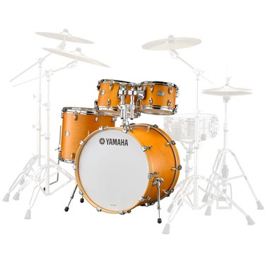 Yamaha TMP2F4-CRS Tour Custom 4-piece Maple Shell Pack with 22" Bass Drum - Caramel Satin