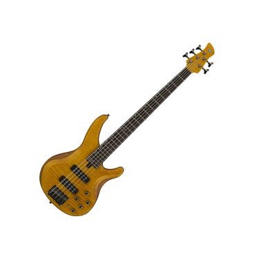 Yamaha TRBX605FM MA 5 String Electric TRB Bass Guitar, Active Pickups, Matte Amber