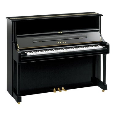 Yamaha U1-PE U1 Professional Upright Piano - Polished Ebony, 121 cm