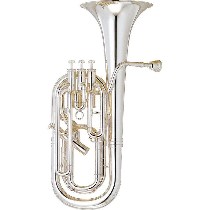Yamaha YBH621S Professional Bb/ F Baritone Horn - Silver Plated
