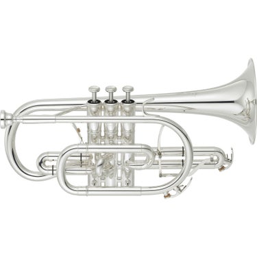 Yamaha YCR8335-G-SII NEO Professional Bb Cornet with Gold Brass Bell Silver plate finish