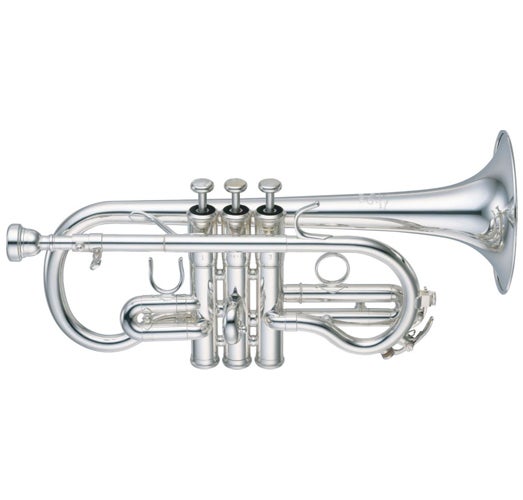 Yamaha YCR8620-S NEO Professional Eb Soprano Cornet Silver plate