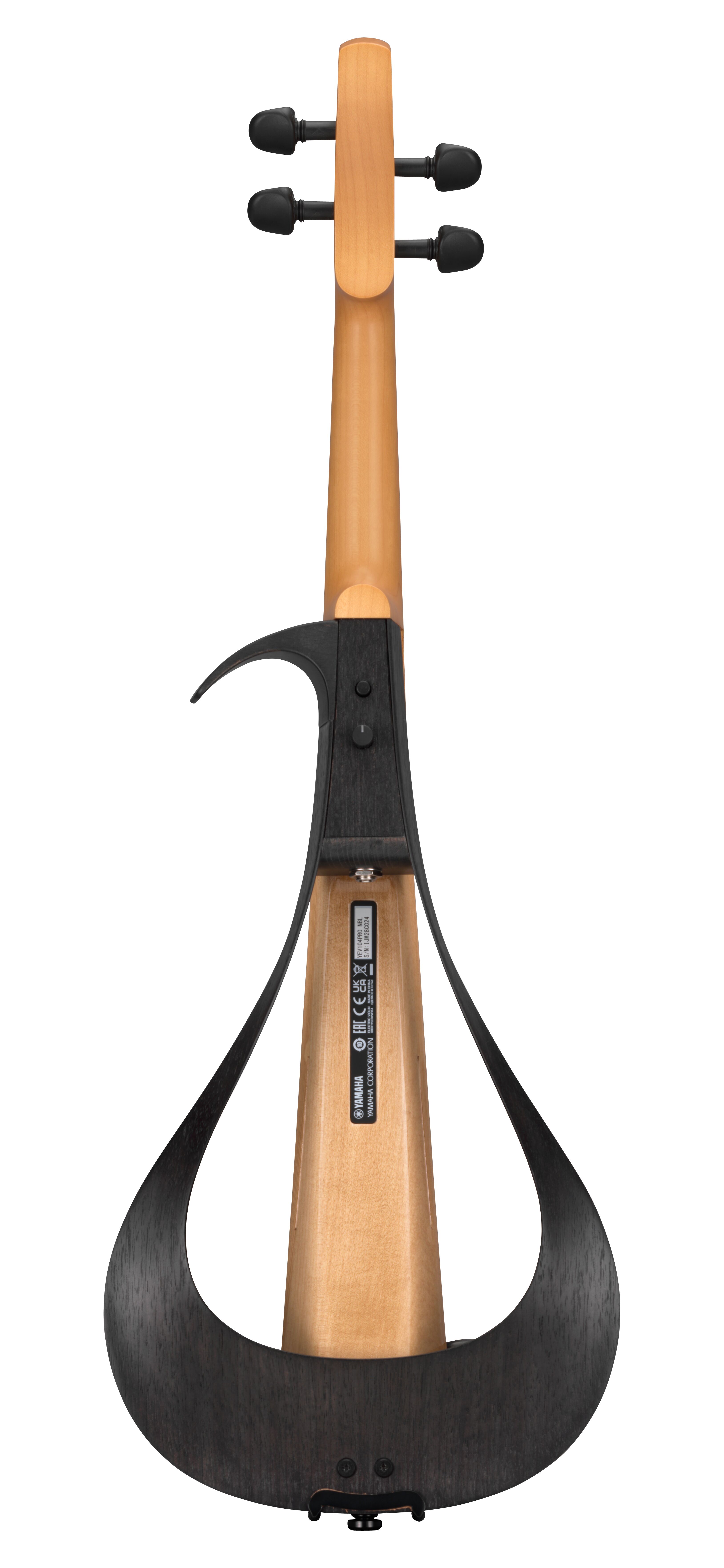 Yamaha YEV104 Pro Electric Violin - Natural/Black | Music Works