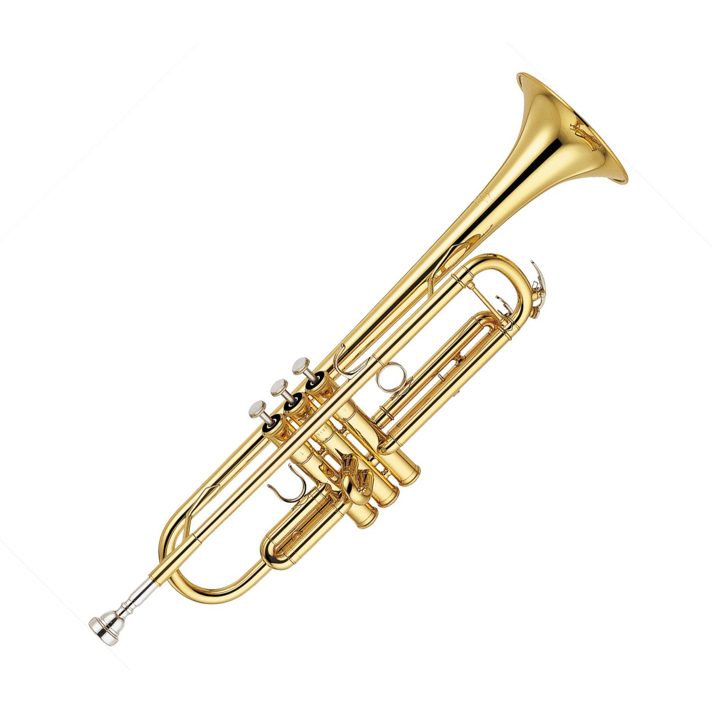 Yamaha Ytr6345-g Trumpet, Gold Brass Bell, Gold Lacquer, Pro