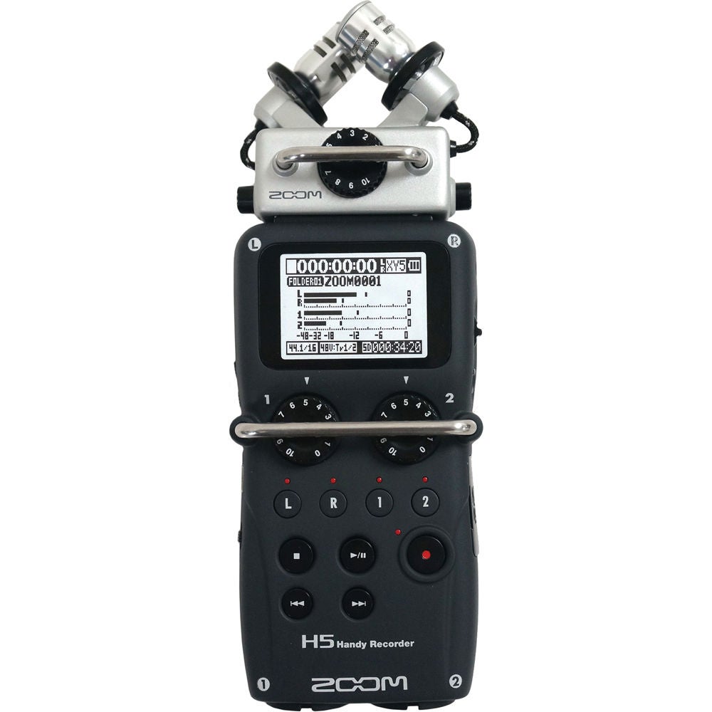 Zoom H5 Handy Recorder with XLR/TRS Input | Music Works